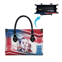 James Baldwin Leather Bag Artistic Portrait Quote on Love and Awareness Civil Rights Tribute - Wonder Print Shop