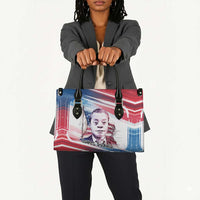 James Baldwin Leather Bag Artistic Portrait Quote on Love and Awareness Civil Rights Tribute - Wonder Print Shop