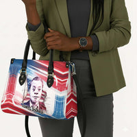 James Baldwin Leather Bag Artistic Portrait Quote on Love and Awareness Civil Rights Tribute - Wonder Print Shop