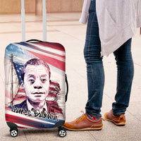 James Baldwin Luggage Cover Artistic Portrait Quote on Love and Awareness Civil Rights Tribute - Wonder Print Shop