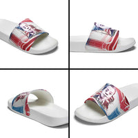 James Baldwin Slide Sandals Artistic Portrait Quote on Love and Awareness Civil Rights Tribute - Wonder Print Shop