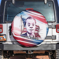 James Baldwin Spare Tire Cover Artistic Portrait Quote on Love and Awareness Civil Rights Tribute - Wonder Print Shop