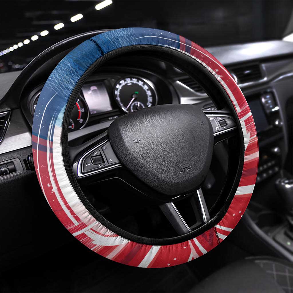 James Baldwin Steering Wheel Cover Artistic Portrait Quote on Love and Awareness Civil Rights Tribute - Wonder Print Shop