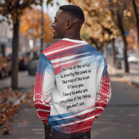 James Baldwin Sweatshirt Artistic Portrait Quote on Love and Awareness Civil Rights Tribute - Wonder Print Shop