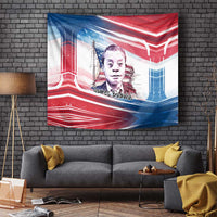 James Baldwin Tapestry Artistic Portrait Quote on Love and Awareness Civil Rights Tribute - Wonder Print Shop