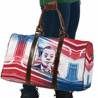 James Baldwin Travel Bag Artistic Portrait Quote on Love and Awareness Civil Rights Tribute - Wonder Print Shop
