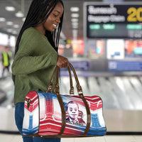 James Baldwin Travel Bag Artistic Portrait Quote on Love and Awareness Civil Rights Tribute - Wonder Print Shop