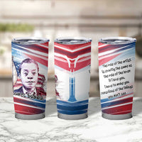 James Baldwin Tumbler Cup Artistic Portrait Quote on Love and Awareness Civil Rights Tribute - Wonder Print Shop