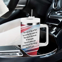 James Baldwin Tumbler With Handle Artistic Portrait Quote on Love and Awareness Civil Rights Tribute - Wonder Print Shop