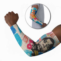 James Baldwin Arm Sleeves Colorful Graffiti Style Portrait The Fire Next Time Text Bold Civil Rights Tribute - Wonder Print Shop