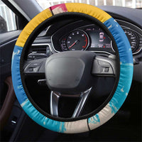 James Baldwin Steering Wheel Cover Colorful Graffiti Style Portrait The Fire Next Time Text Bold Civil Rights Tribute - Wonder Print Shop