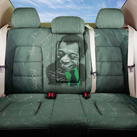 James Baldwin Back Car Seat Cover Green Handwritten Script Design Smiling Portrait Civil Rights and Literature - Wonder Print Shop