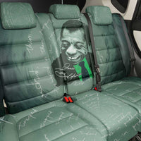 James Baldwin Back Car Seat Cover Green Handwritten Script Design Smiling Portrait Civil Rights and Literature - Wonder Print Shop