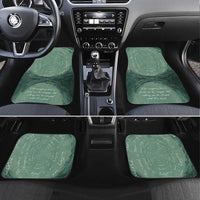 James Baldwin Car Mats Green Handwritten Script Design Smiling Portrait Civil Rights and Literature - Wonder Print Shop