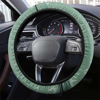 James Baldwin Steering Wheel Cover Green Handwritten Script Design Smiling Portrait Civil Rights and Literature - Wonder Print Shop