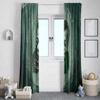 James Baldwin Window Curtain Green Handwritten Script Design Smiling Portrait Civil Rights and Literature - Wonder Print Shop