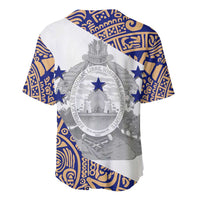 Honduras Baseball Jersey National Emblem Blended with Traditional Patterns - Cultural Heritage Design