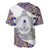 Honduras Baseball Jersey National Emblem Blended with Traditional Patterns - Cultural Heritage Design