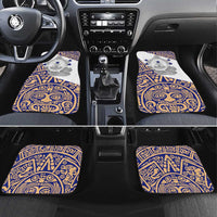 Honduras Car Mats National Emblem Blended with Traditional Patterns - Cultural Heritage Design