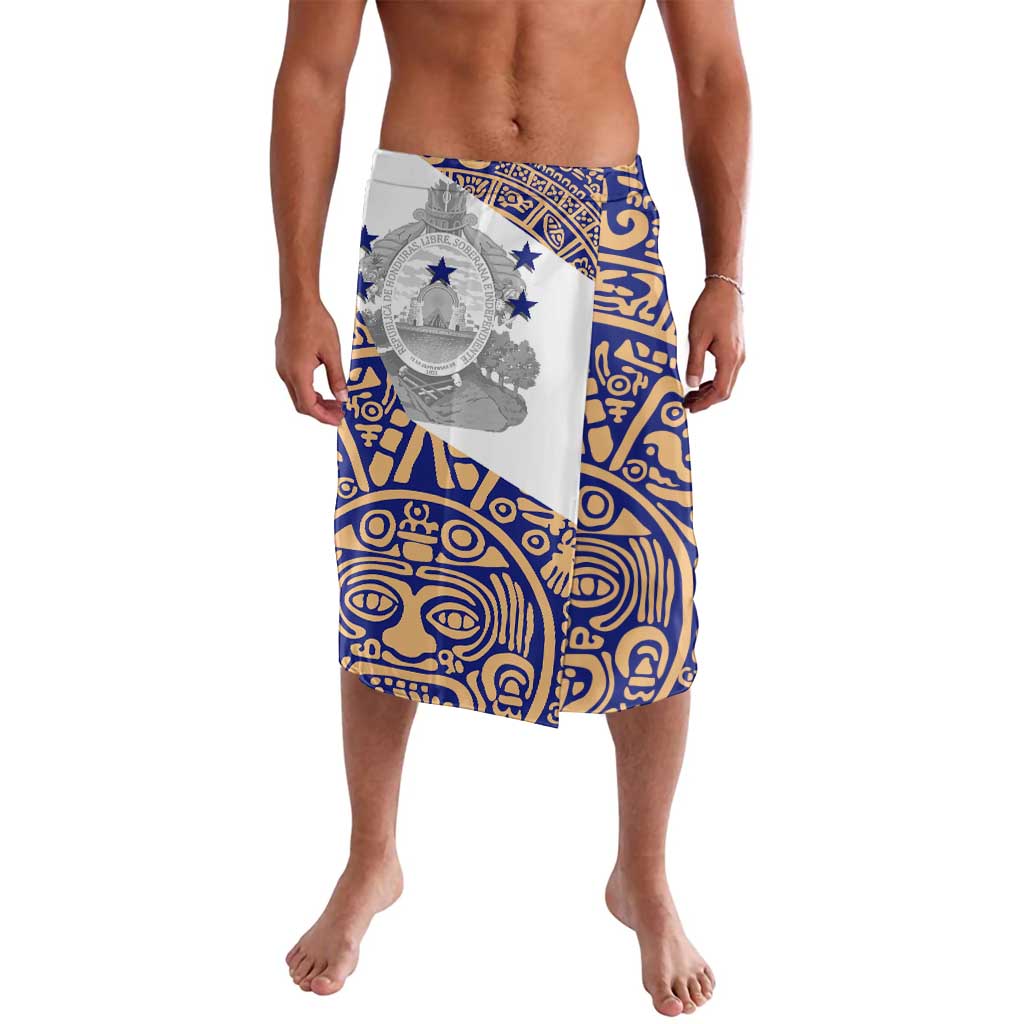 Honduras Lavalava National Emblem Blended with Traditional Patterns - Cultural Heritage Design