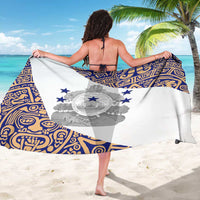 Honduras Sarong National Emblem Blended with Traditional Patterns - Cultural Heritage Design
