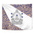 Honduras Tapestry National Emblem Blended with Traditional Patterns - Cultural Heritage Design