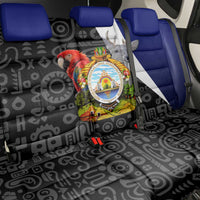 Honduras Coat of Arms Back Car Seat Cover Traditional Patterns & National Symbol