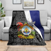 Honduras Coat of Arms Blanket Traditional Patterns & National Symbol
