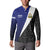 Honduras Coat of Arms Button Sweatshirt Traditional Patterns & National Symbol