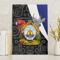 Honduras Coat of Arms Canvas Wall Art Traditional Patterns & National Symbol