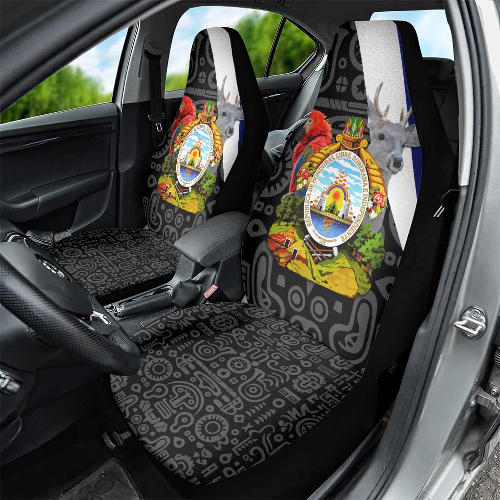 Honduras Coat of Arms Car Seat Cover Traditional Patterns & National Symbol