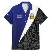 Honduras Coat of Arms Family Matching Mermaid Dress and Hawaiian Shirt Traditional Patterns & National Symbol