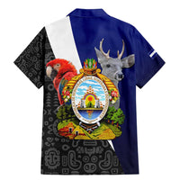 Honduras Coat of Arms Family Matching Mermaid Dress and Hawaiian Shirt Traditional Patterns & National Symbol