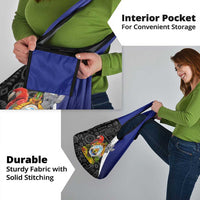 Honduras Coat of Arms Grocery Bag Traditional Patterns & National Symbol