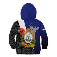 Honduras Coat of Arms Kid Hoodie Traditional Patterns & National Symbol