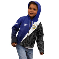 Honduras Coat of Arms Kid Hoodie Traditional Patterns & National Symbol