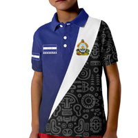 Honduras Coat of Arms Kid Polo Shirt Traditional Patterns & National Symbol