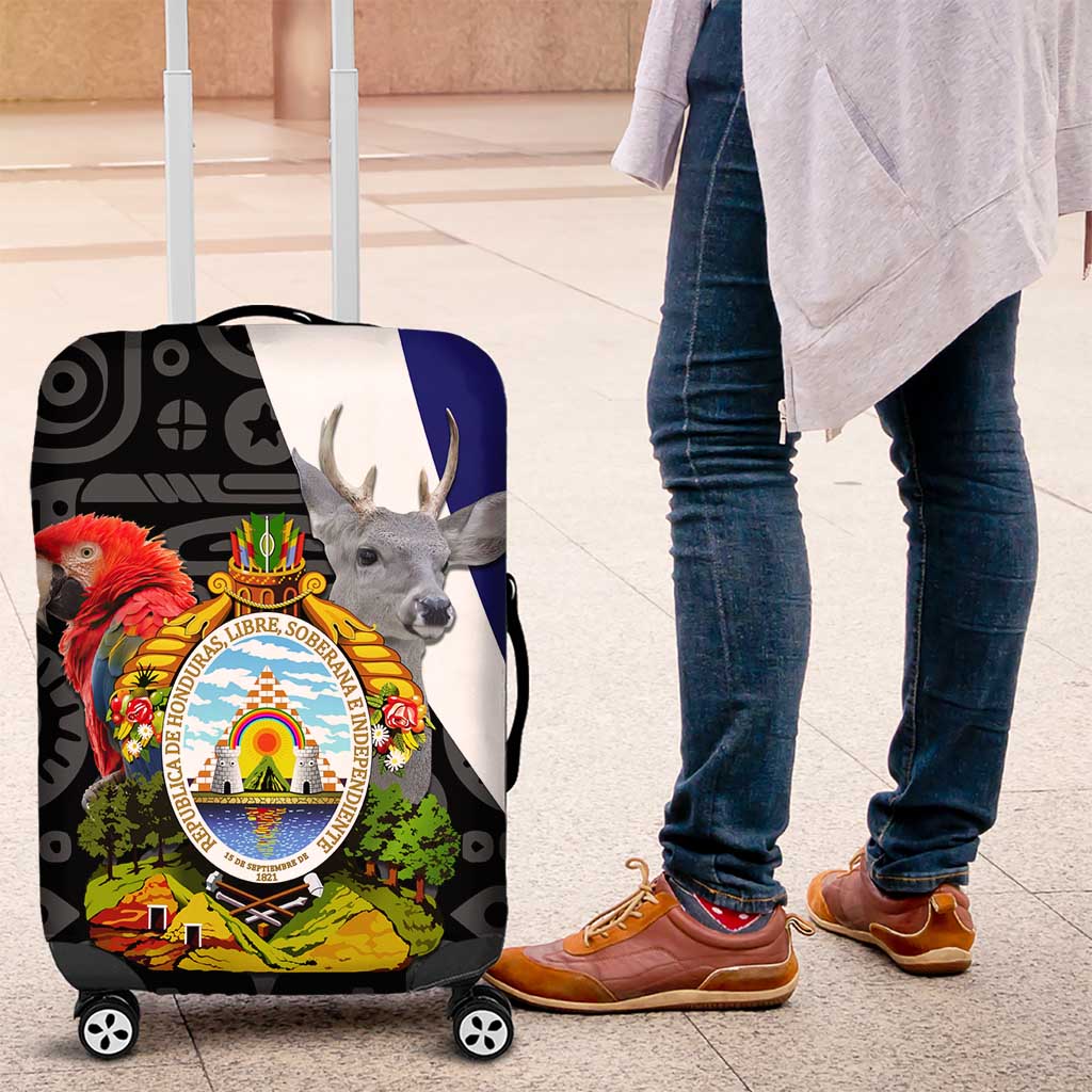 Honduras Coat of Arms Luggage Cover Traditional Patterns & National Symbol