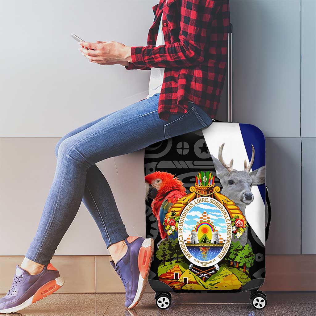 Honduras Coat of Arms Luggage Cover Traditional Patterns & National Symbol