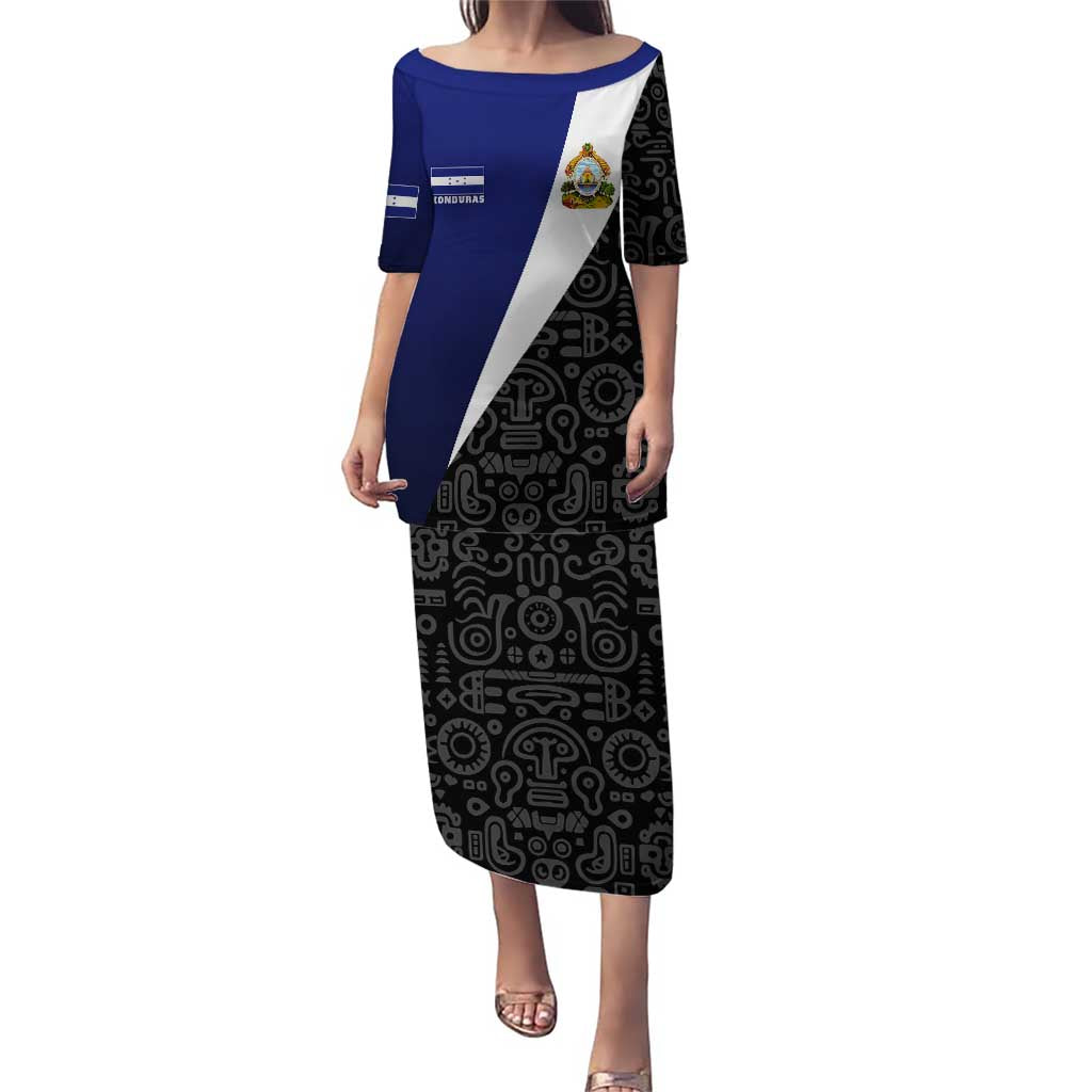 Honduras Coat of Arms Puletasi Traditional Patterns & National Symbol