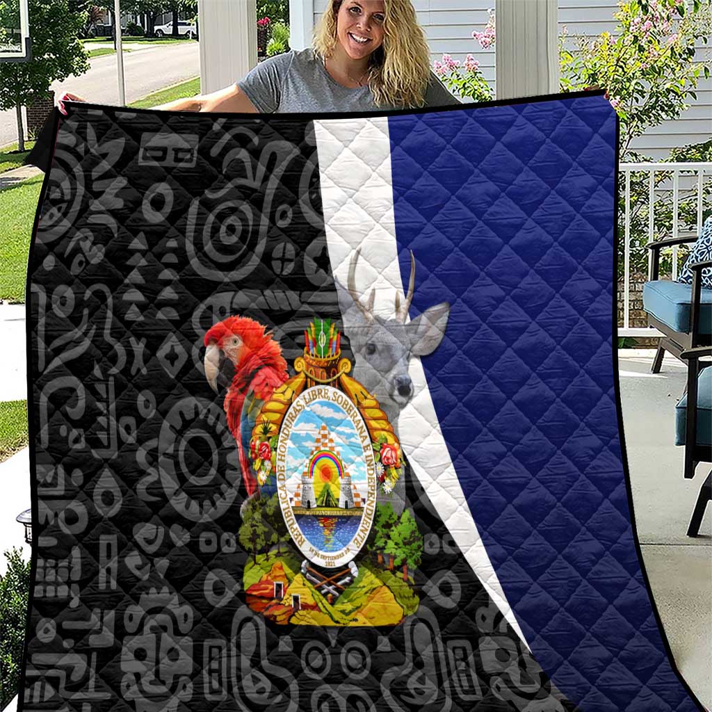 Honduras Coat of Arms Quilt Traditional Patterns & National Symbol