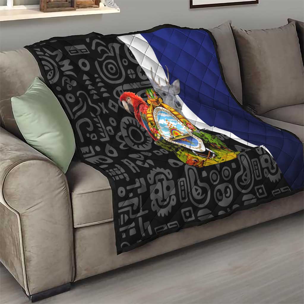 Honduras Coat of Arms Quilt Traditional Patterns & National Symbol