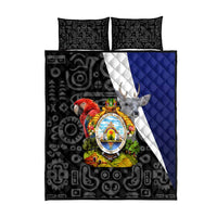 Honduras Coat of Arms Quilt Bed Set Traditional Patterns & National Symbol
