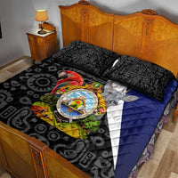 Honduras Coat of Arms Quilt Bed Set Traditional Patterns & National Symbol