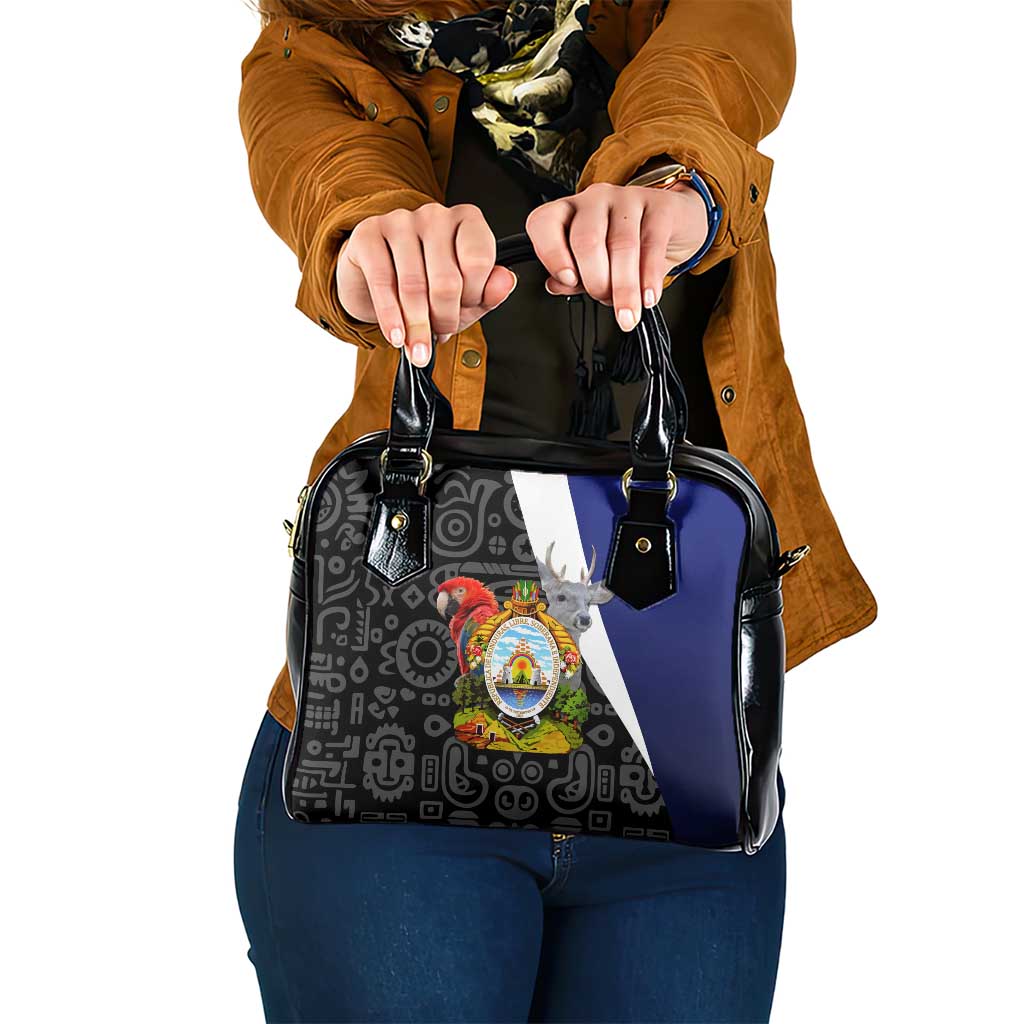 Honduras Coat of Arms Shoulder Handbag Traditional Patterns & National Symbol