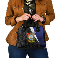 Honduras Coat of Arms Shoulder Handbag Traditional Patterns & National Symbol