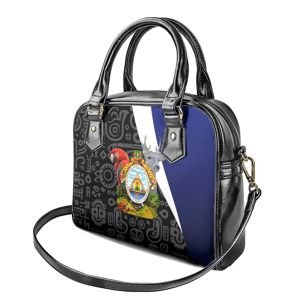 Honduras Coat of Arms Shoulder Handbag Traditional Patterns & National Symbol