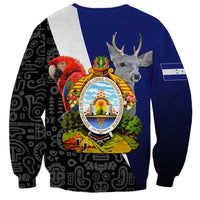 Honduras Coat of Arms Sweatshirt Traditional Patterns & National Symbol