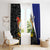 Honduras Coat of Arms Window Curtain Traditional Patterns & National Symbol