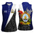 Honduras Coat of Arms Women Sleeveless Polo Shirt Traditional Patterns & National Symbol